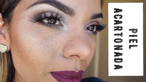 maquillaje acartonado